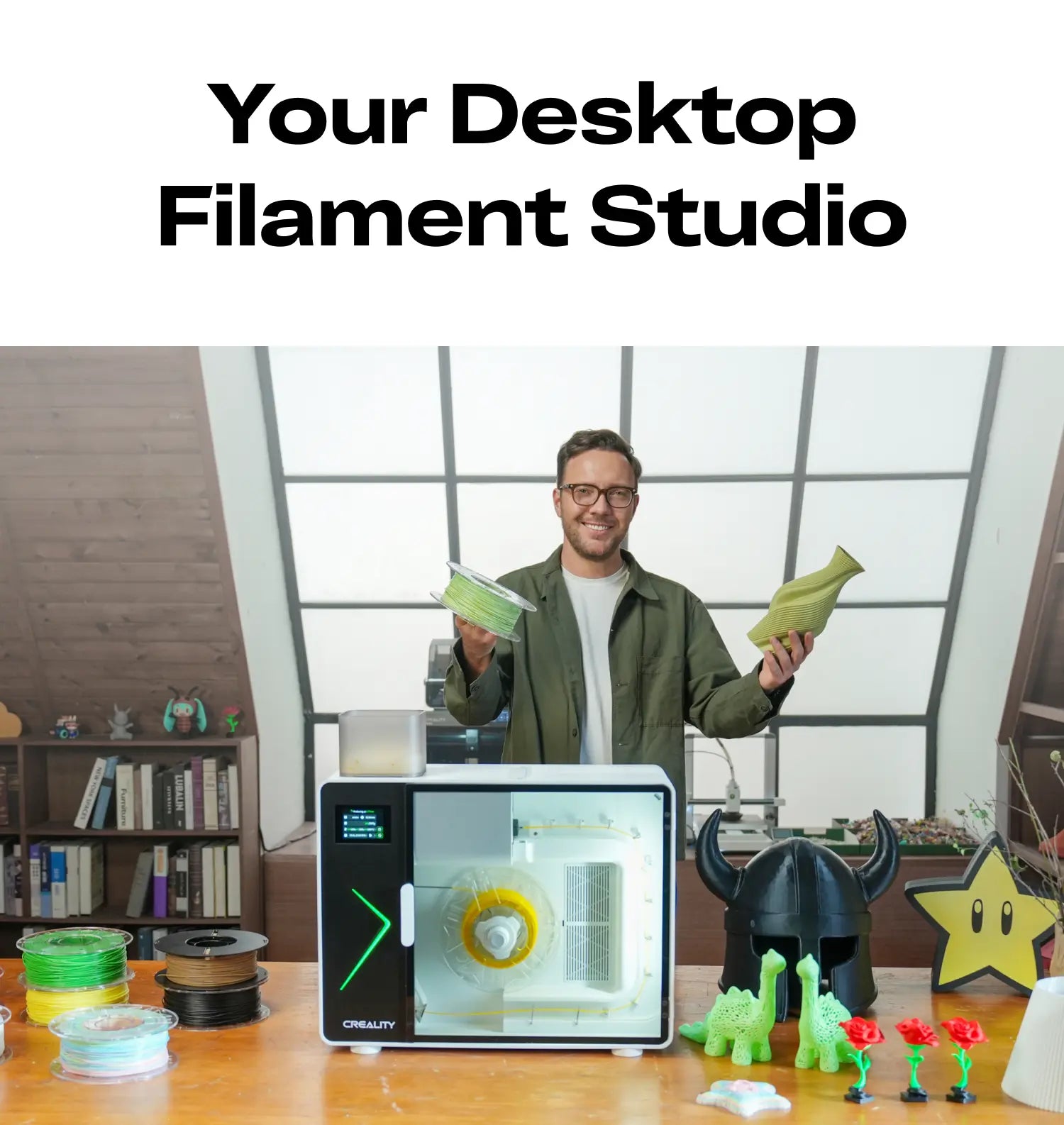 Creality Filament Maker M1 & Shredder R1 – Creality Filastudio